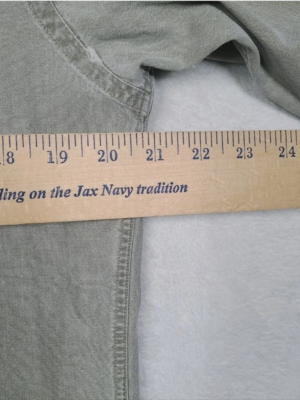 Vintage Banana Republic Mill Valley 80s Safari Shirt Sage Green-Gray Hong Kong M